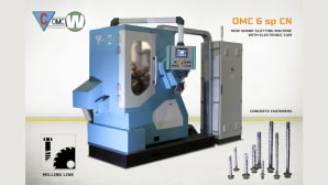 Special shank slotting machine for concrete fasteners: here is the OMC6sp-CN by OMC-Wirelombardia