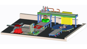 Rizzi's tailor-made packaging line for L.M. Laminati Metallici SpA