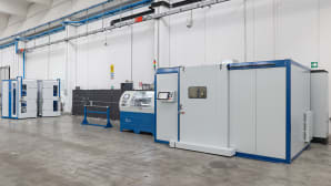 Línea de cableado simple torsión WTM para cables aeroespaciales