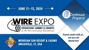 New E-Vision System takes center stage at Properzi’s Wire Expo booth