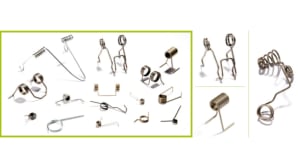 Molle di torsione a disegno per automotive, elettrodomestici, medicale