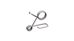 Custom-designed torsion springs in carbon and stainless steel