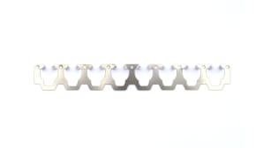 Shaped strip springs
