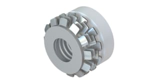 Press in self-anchoring threaded inserts