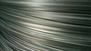 Galvanized final steel wire