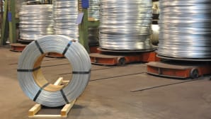 Patented galvanized finished steel wire