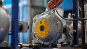 Pneumatic caliper brakes for drawing, stranding, and rolling machines