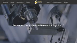 Tutto su tornitura e finitura dei metalli nel nuovo sito web di Colombo Giovanni & Figli