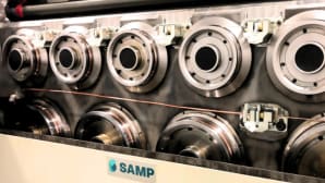 Rod breakdown lines for copper, aluminum, and alloys