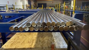 Hardened linear motion slide shafts