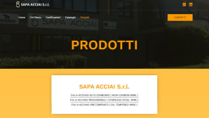 Drawn spring wire: a brand-new website for Sapa Acciai