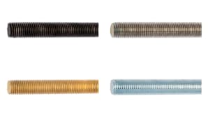 Threaded bars for industrial and custom applications