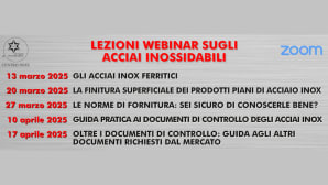 Formazione sugli acciai inossidabili: i prossimi eventi di Centro Inox