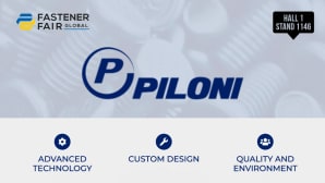 Piloni Srl confirms its attendance in Fastener Fair Global 2025