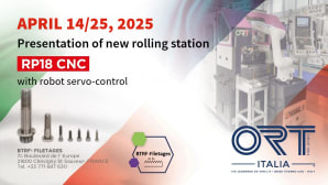 ORT Italia unveils its new robotic rolling station in Dijon, France