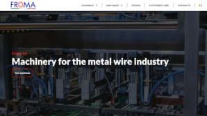 Un’azienda al servizio dell’industria del filo: ecco il nuovo sito web di Froma