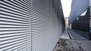 Steel wall cladding