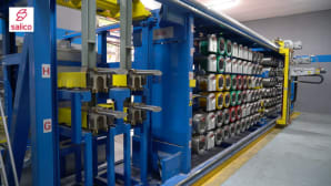 Blade changing robots and automatic separator discs