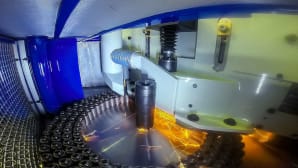 Compression spring grinding machines by OMD