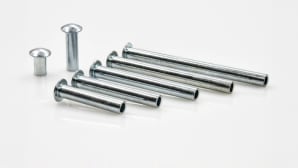 Standard semi-tubular rivets