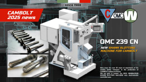 OMC239CN by OMC-Wirelombardia is the new advanced solution for cam bolt milling