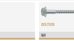Flanged and non-flanged hex head anchor bolts