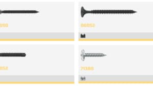 Drywall panel screws