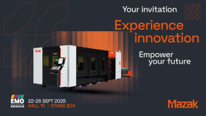 Mazak stays laser focused with double showcase at EMO Hannover and EMO Encore