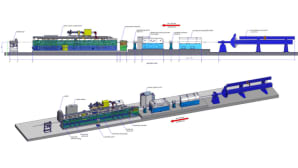 Combined mechanical and electrolytic in-line pre-treatment systems