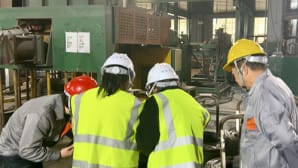 Aotian Steel Wire welcomes key client for on-site visit and IATF16949 quality audit