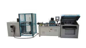 Máquina enderezadora para corte y marcado de varillas TIG