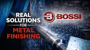 Discover Bossi’s range of metal finishing machines