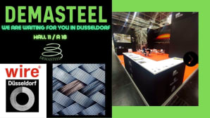 Demasteel at wire Düsseldorf: advanced solutions in special wire and bars