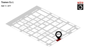 Shears, welding machines, coil lifting systems, and inline drawing lines: Tramev solutions on stage