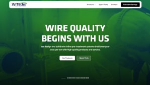 WiTechs unveils its new website built to support wire manufacturers worldwide