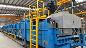 Wire galvanizing line