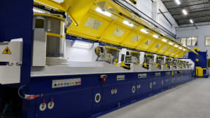 Dry wire drawing lines