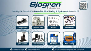 Qualità e personalizzazione: Sjogren Industries porta alla wire China le sue attrezzature per filo