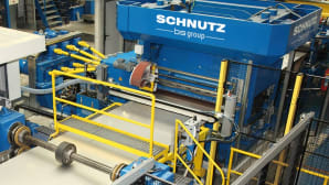 Leveling machines for coil processing lines, perforated sheets, parts