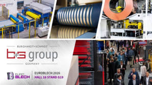 b+s group at EuroBLECH 2026: machines and lines for the coil processing industry