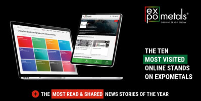 The top 10 most visited companies on Expometals.net in 2025