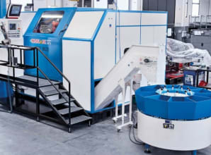 Hot formers for titanium and super alloys