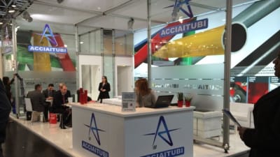 Die Messesaison wird von Acciaitubi S.p.A. positiv abgeschlossen