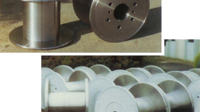 Fully and partially machined steel reels