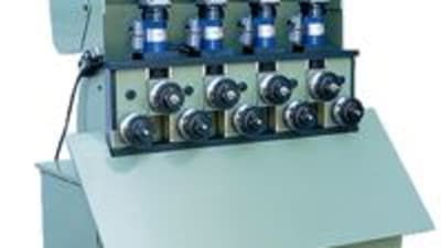 Roller straightener for rebar processing