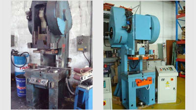 Used and overhauled hydraulic and mechanical presses