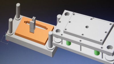 Shearing, bending and deep drawing moulds