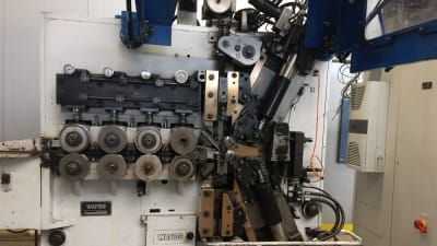 Used Ful 10 universal spring coiling machine with electronic control now available