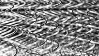 Re-drawn stainless steel wire