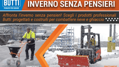 Inverno senza pensieri: prodotti professionali contro neve e ghiaccio